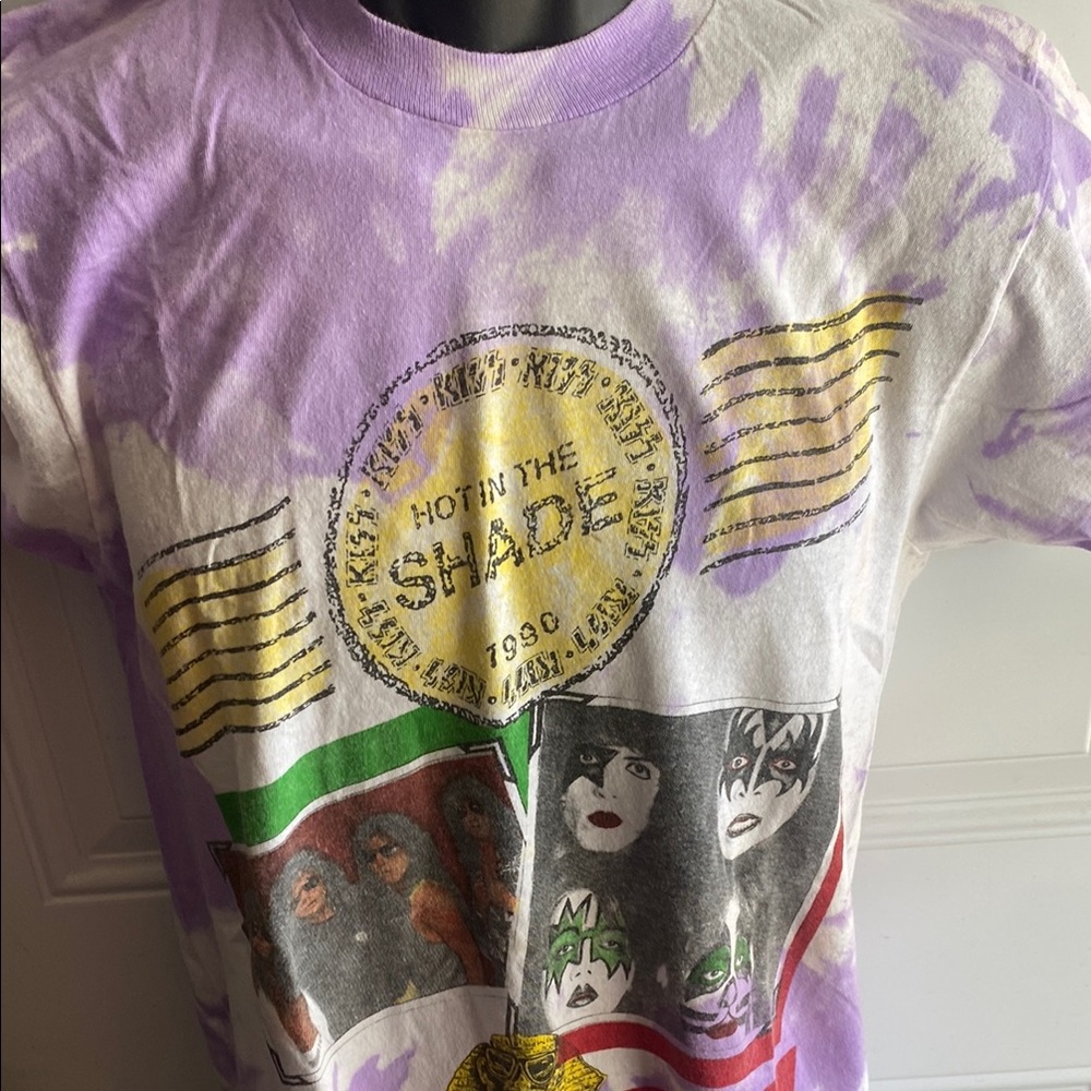 Kids Graphic Tee - Purple and White